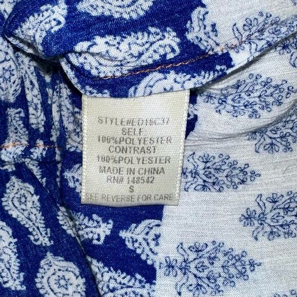 Aratta Silent Journey Paisley Moroccan Tunic Size Small - Picture 8 of 16